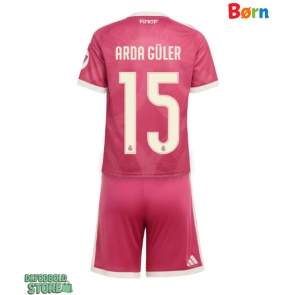Real Madrid Arda Guler #15 Replika Babytøj Tredje sæt Børn 2026-27 Kortærmet (+ Korte bukser)
